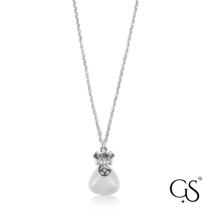 Prosperity Bag Sterling Silver Pendant